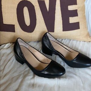 Franco Sarto Black block heel